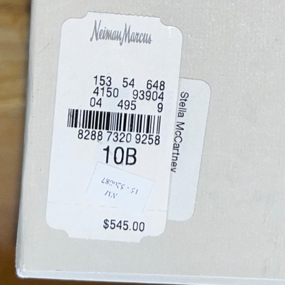 Stella McCartney velvet peep-toe heels 8.5/9.0 - Picture 14 of 14